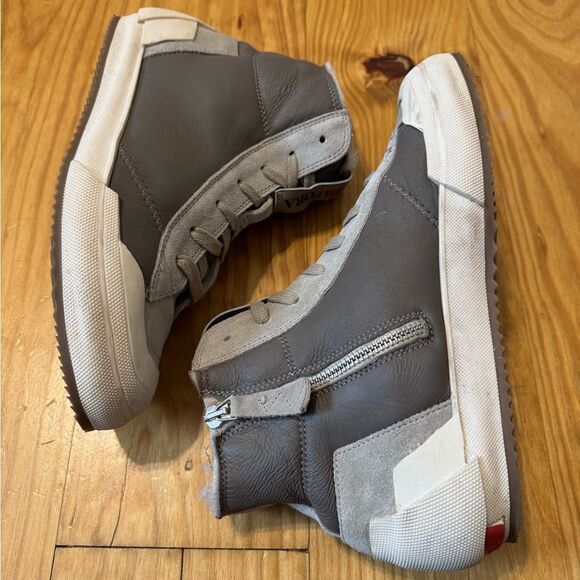 ANDIA FORA Leather Skater Sneakers Made in Italy EUR 38 US 7 - Picture 2 of 14